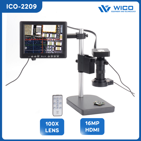 Kính Hiển Vi Kỹ Thuật Số WICO ICO-2209 | 16MP - Cổng HDMI/USB