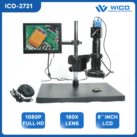 Kính Hiển Vi Điện Tử WICO ICO-2721 | 1080P Full HD - Cổng VGA