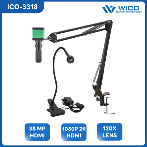 Kính Hiển Vi Kỹ Thuật Số WICO ICO-3318| 38MP - Cổng HDMI