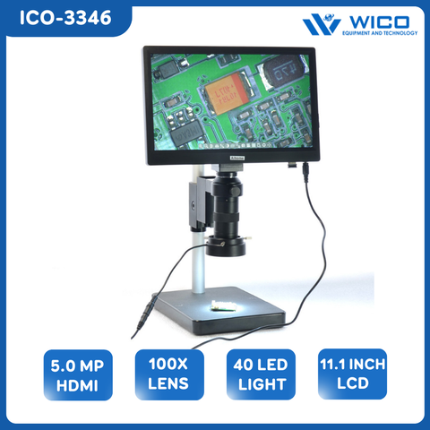 Kính Hiển Vi Điện Tử WICO ICO-3346 |  5.0MP - Cổng USB