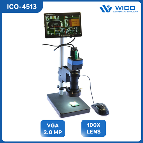 Kính Hiển Vi Điện Tử WICO ICO-4513 |  2.0MP - Cổng VGA