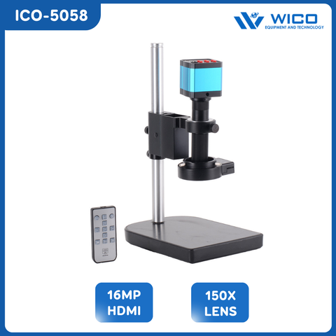 Kính Hiển Vi Điện Tử ICO-5058 Thương Hiệu WICO | Camera 16MP - Lens 150X