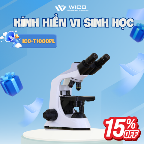 Kính Hiển Vi 3 Mắt Labex - Anh ICO-T1000PL | Cao Cấp