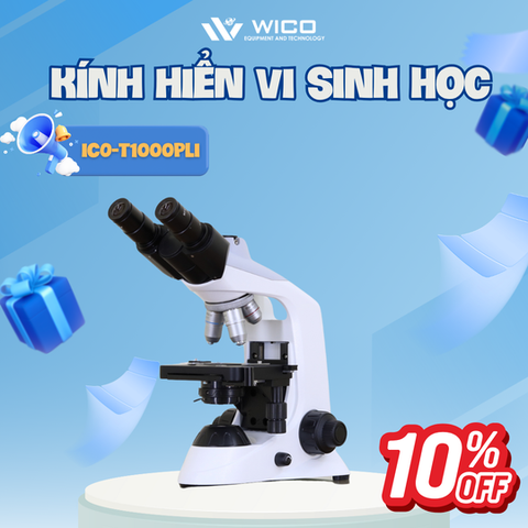 Kính Hiển Vi 3 Mắt Labex - Anh ICO-T1000PLi | Cao Cấp