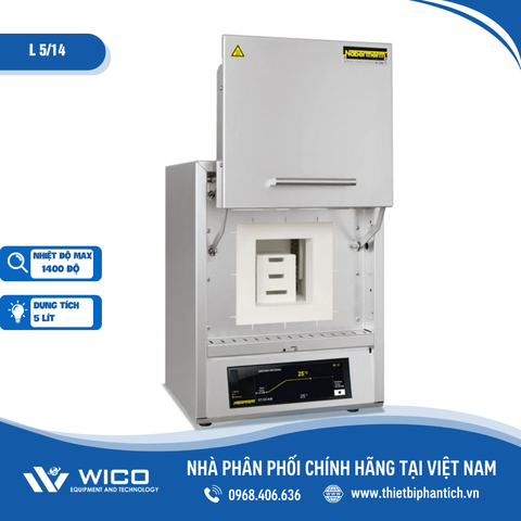 Lò nung nhiệt độ cao 1400 độ C Nabertherm - Đức