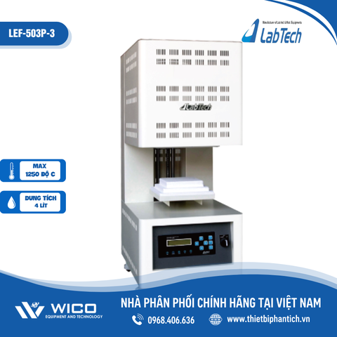 Lò Nung Nâng Hạ Mẫu Labtech Hàn Quốc 1250 Độ C