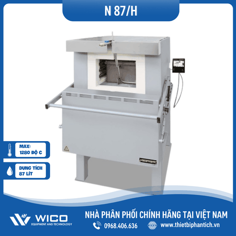 Lò Nung Ủ Thép Nabertherm 87 Lít 1280 Độ C N 87/H