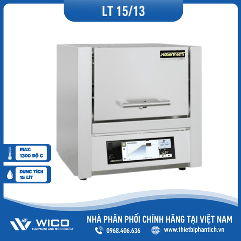 Lò Nung Thí Nghiệm 15 Lít - 1300 Độ C Nabertherm L(T) 15/13/B510