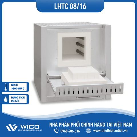 Lò Nung Nabertherm - Đức 8 Lít 1600 Độ C LHTC(T) 08/16/C550