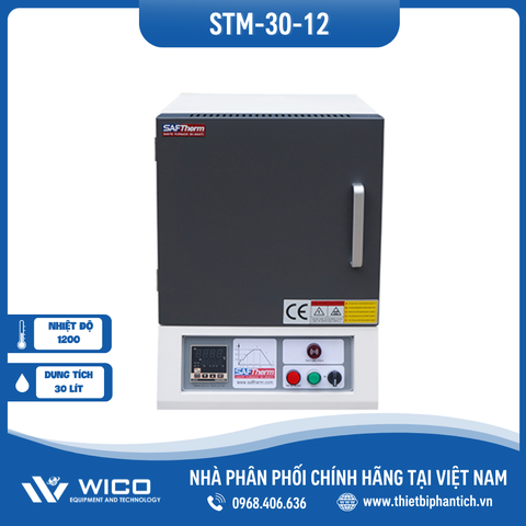 Lò Nung Trung Quốc 1200 Độ Saftherm STM-30-12 | 30 Lít