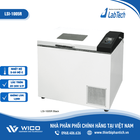 Tủ Ấm Lắc Bàn Lắc 650x700mm Labtech Hàn Quốc LSI-1005R/ LSI-2005RL