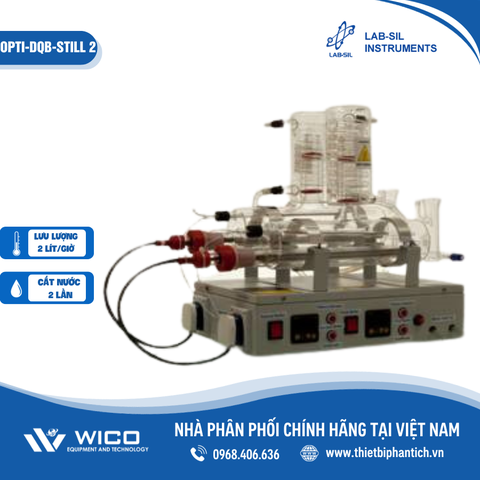 Máy Cất Nước 2 Lần Ấn Độ Labsil OPTI-DQB-STILL (2/4/8 lít)