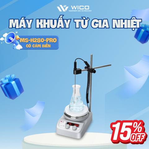 Máy Khuấy Từ Gia Nhiệt Dlab MS-H280-Pro | Tối đa 280 độ C