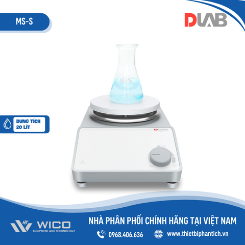 Máy Khuấy Từ Không Gia Nhiệt Dlab MS-S | Đường kính 135mm