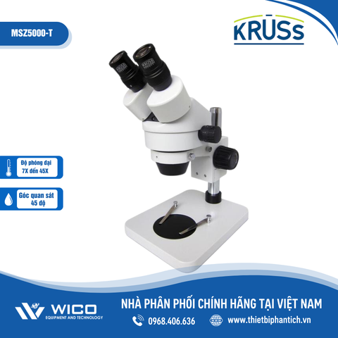 Kính Hiển Vi Soi Nổi Kết Nối Máy Tính Kruss MSZ5000T