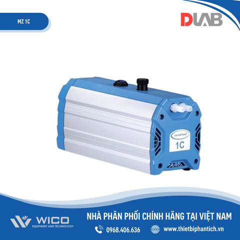 Bơm Chân Không Dlab MZ 1C | 0.75 m3/h - 12mbar