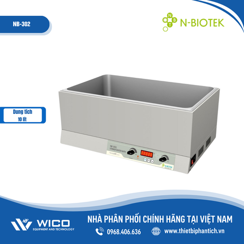 Bể Cách Thuỷ Có Khuấy Từ 10/20 Lít N-Biotek Hàn Quốc NB-302 Và NB-302L