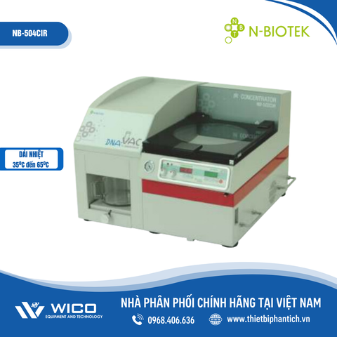 Máy Cô Đặc Ly Tâm Chân Không N-Biotek DNA-VAC NB-502CIR