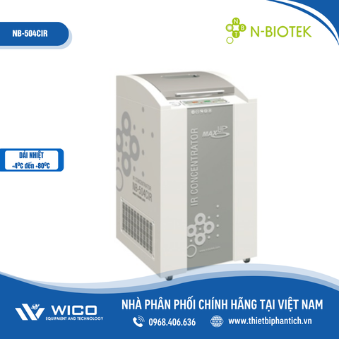 Máy Ly Tâm Cô Đặc Có Làm Lạnh N-Biotek MAX-UP NB-504CIR