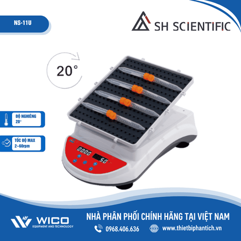 Máy Lắc Đa Chiều SH Scientific Hàn Quốc NS-11U | Hiện Số