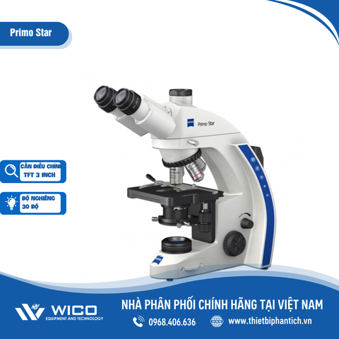 Kính hiển vi sinh học Carl Zeiss –Đức Primo Star ( Phóng đại 1000 lần )