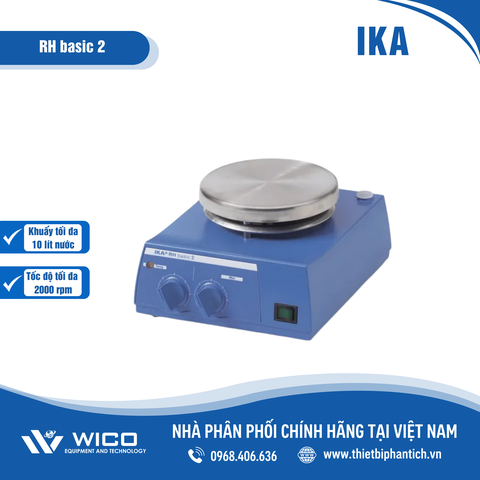 Máy khuấy từ Đức 2000 vòng/phút IKA RH basic 2 | 10 lít