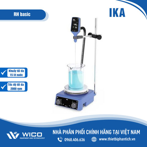 Máy khuấy từ Đức 2000 vòng/phút IKA RH basic | 15 lít