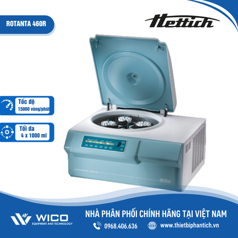 Máy Ly Tâm Lạnh Đa Năng Hettich - Đức Rotana 460R