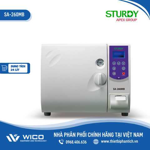 Nồi Hấp Tiệt Trùng Để Bàn Sturdy Đài Loan SA-260MB / SA-300MB / SA-302MB