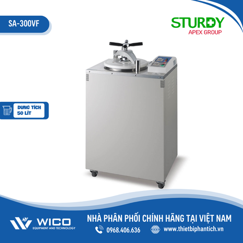 Nồi Hấp Tiệt Trùng 50 Lít Sturdy Đài Loan SA-300VF | Sấy Tự Động