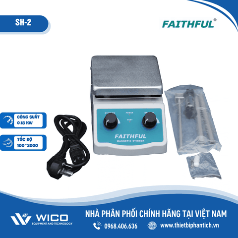 Máy Khuấy Từ Gia Nhiệt Faithful Trung Quốc SH-2 / SH-3