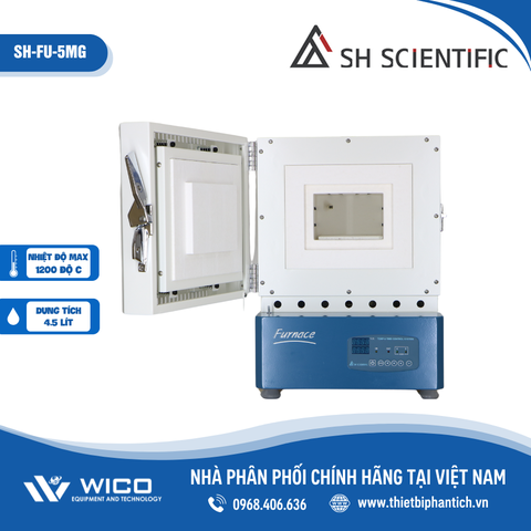 Lò Nung Hàn Quốc 1200 Độ C SH Scientific | 3 - 5 - 14 - 27 Lít