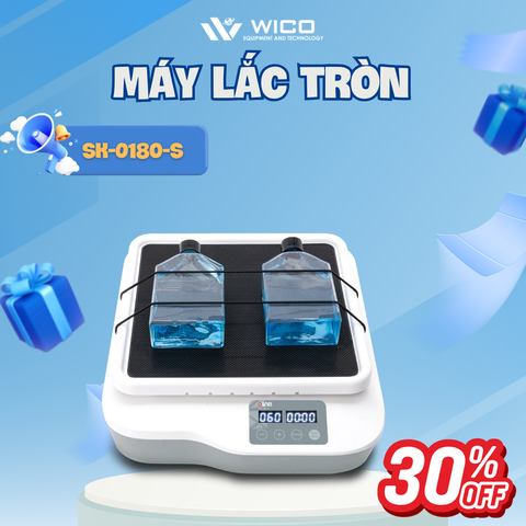 Máy Lắc Tròn Dlab SK-O180-S | Màn hình LED