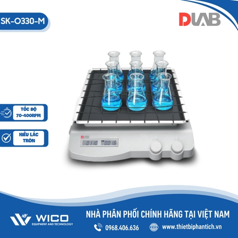 Máy Lắc Tròn Dlab SK-O330-M | Màn hình LCD