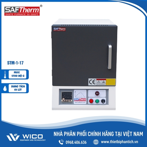 Lò Nung Trung Quốc 1700 Độ C Saftherm STM-1-17 | 1 Lít