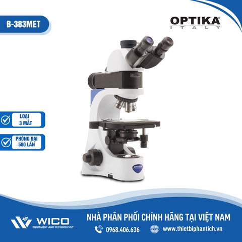 Kính Hiển Vi Sinh Học 3 Mắt Optika B-383MET