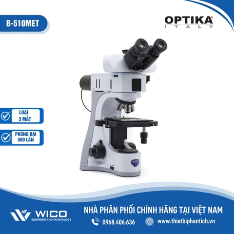 Kính Hiển Vi Sinh Học 3 Mắt Optika B-510MET