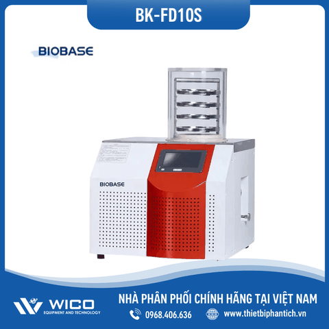 Máy Đông Khô Để bàn Phòng Thí Nghiệm Biobase BK-FD10S | 4 Khay