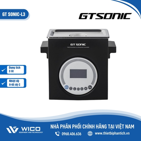 Bể Rửa Siêu Âm Có Gia Nhiệt Gtsonic GT SONIC-L Series