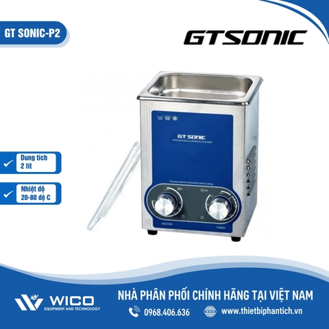 Bể Rửa Siêu Âm Có Gia Nhiệt Gtsonic GT SONIC-P Series