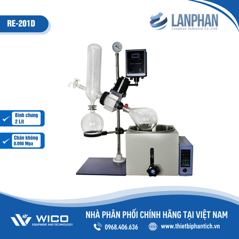 Máy Cô Quay Chân Không Lanphan RE-201D