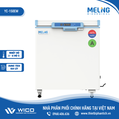 Tủ Bảo Quản Vacxin Chuyên Dụng Meiling Trung Quốc YC-150EW | 150 Lít