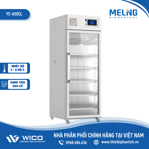 Tủ Bảo Quản Dược Phẩm 650 Lít Meiling YC-650L Và YC-650CL