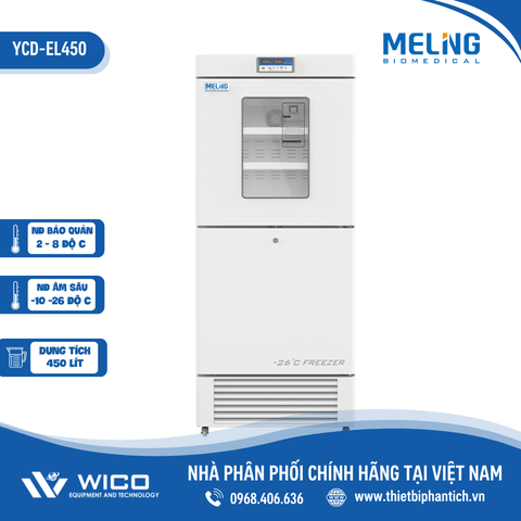 Tủ Lạnh 2 Buồng Mát - Âm Sâu 450 Lít Meiling YCD-EL450