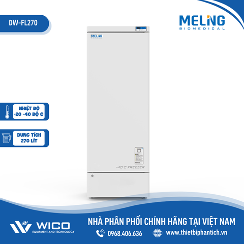 Tủ Lạnh Âm 40 độ C Meiling Trung Quốc DW-FL270 | 270 Lít
