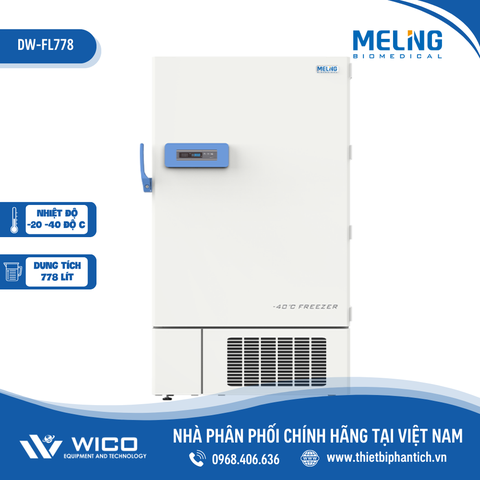 Tủ Lạnh Âm 40 độ C Meiling Trung Quốc DW-FL778 | 778 Lít