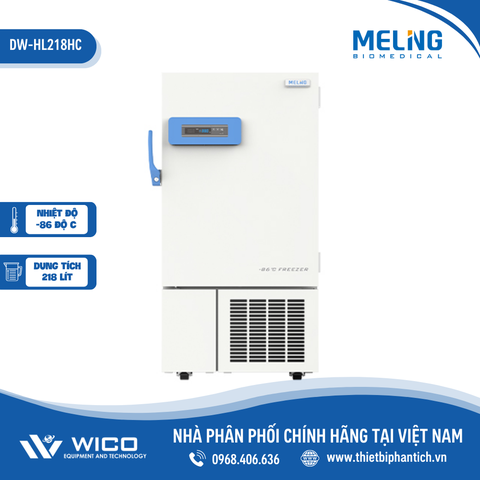 Tủ Lạnh Âm 86 độ C Meiling Trung Quốc DW-HL218HC | 218 Lít