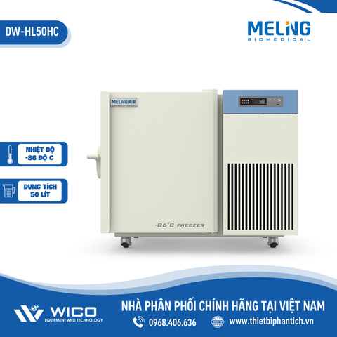 Tủ Lạnh Âm 86 độ C Meiling Trung Quốc DW-HL50HC | 50 Lít