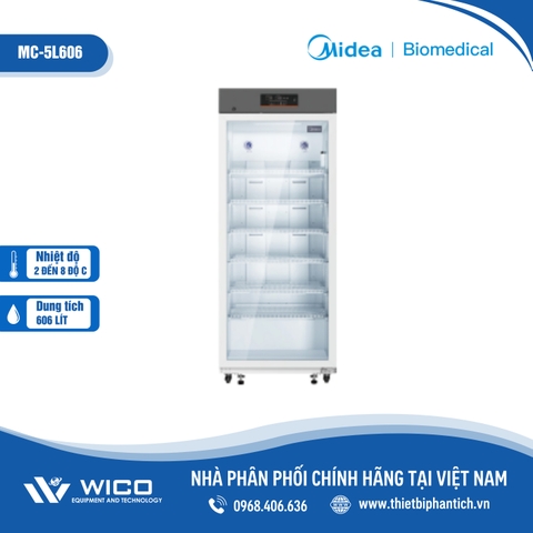 Tủ Bảo Quản Dược/Vắc Xin 2-8 Độ C Midea MC-5L606 | 606 Lít