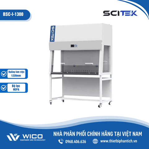 Tủ An Toàn Sinh Học Cấp I Scitek BSC-I-1300